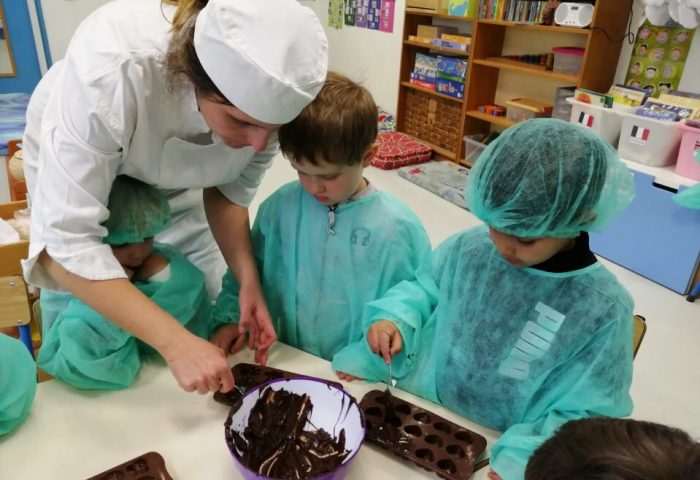 atelier chocolat ecole bilingue